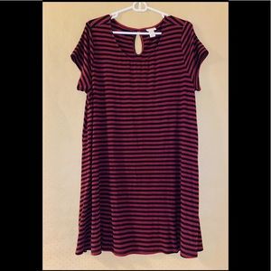 Grunge 90’s Striped Dress
